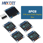 1-10pcs 0.96 inch IIC Serial White/Blue/Yellow Blue OLED Display Module 128X64 I2C SSD1306 12864 LCD Screen Board for Arduino