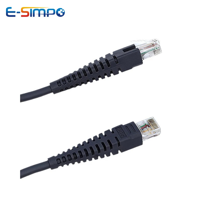1pcs/lot Straight 2M(7ft) BarCode Scanner USB data Cable For 9010E 9260 9360 USB Interface ﻿