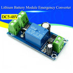 1/5/10Pcs YX850 Power Failure Automatic Switching Standby Battery Lithium Battery Module 5V-48V Universal Emergency Converte