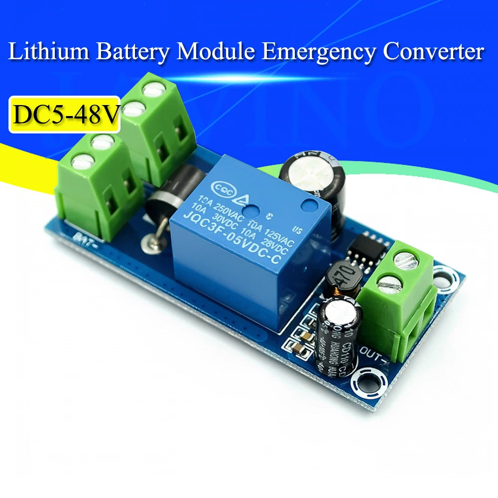 1/5/10Pcs YX850 Power Failure Automatic Switching Standby Battery Lithium Battery Module 5V-48V Universal Emergency Converte