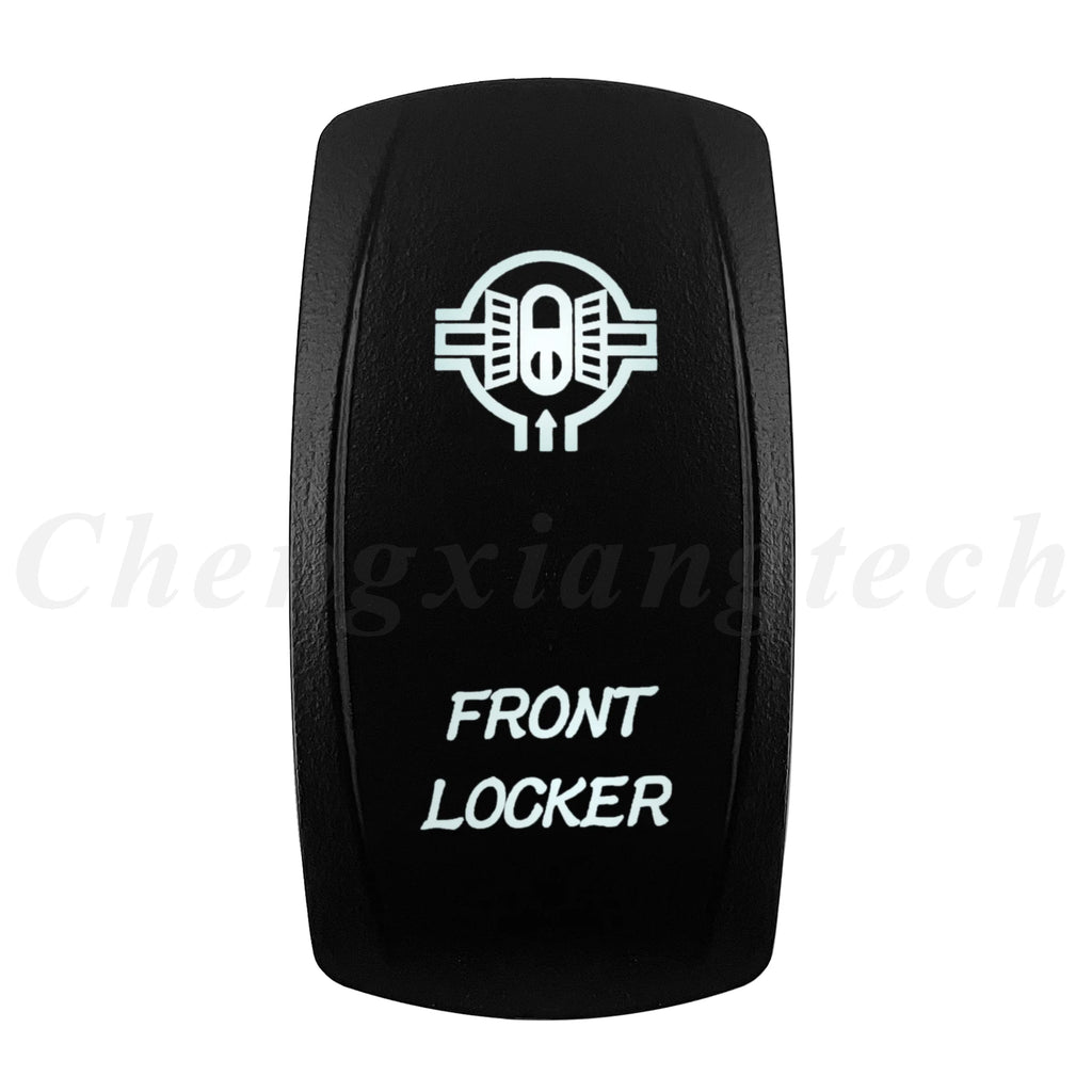 Marine 12V 24V White Led On Off Rocker Switch 5Pin SPST Momentary Switch DPDT ON OFF ON 3-Way for Car Boat Carling 4X4 Narva