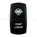 Marine 12V 24V White Led On Off Rocker Switch 5Pin SPST Momentary Switch DPDT ON OFF ON 3-Way for Car Boat Carling 4X4 Narva