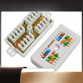 RJ45 Cat6 Junction Box RJ45 Splices Connectors For Ethernet Networking Cable Connection-X64A