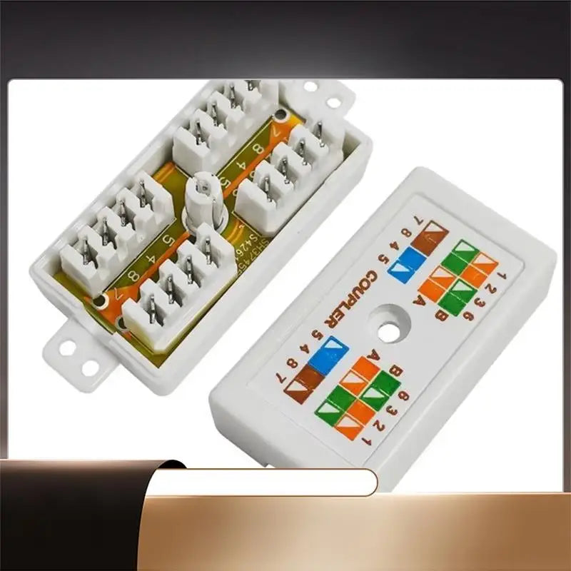 RJ45 Cat6 Junction Box RJ45 Splices Connectors For Ethernet Networking Cable Connection-X64A