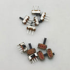 20Pcs SK12D07VG/SS12D00/SS12F15 Toggle Switch 3 Pin 1P2T PCB Slide Switch DIP ON-OFF Handle High:2mm/3mm/4mm/5mm/6mm