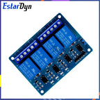 Estardyn 5V 1 2 4 8 Channel Relay Module With Optocoupler. Relay Output 1 2 4 8 Way Relay Module  In Stock  For