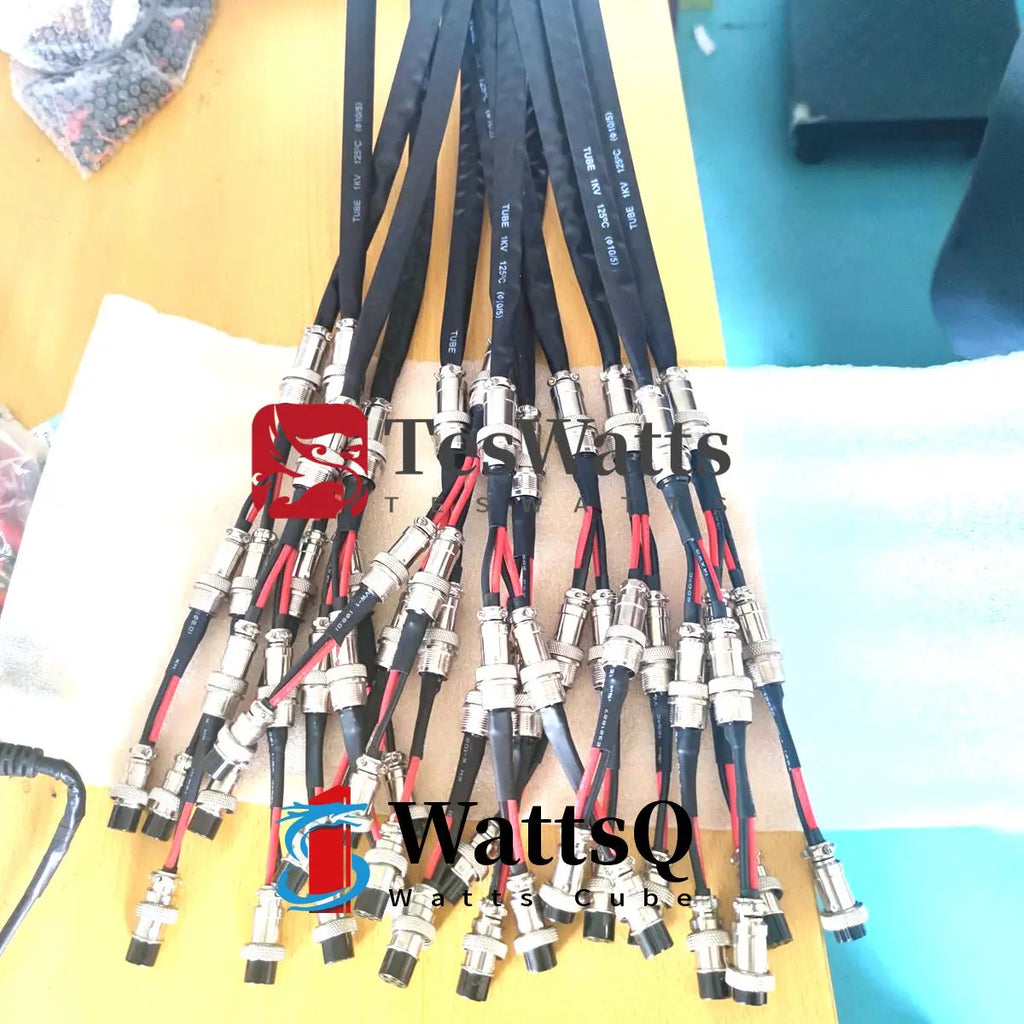 Battis power XT60 cable to GX12 GX16 GX20 2 3 4 5 6 Pin  Male Female Docking Aviator Aviation Plug  Socket Circular Connector