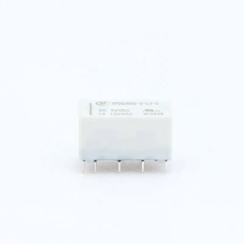 1Pc 12V Coil Bistable Latching Relay DPDT 30VDC 2A 1A 125VAC HFD2-005-S-L2-D Realy High Quality Home Improvement