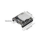 1-10PCS DFPlayer Mini MP3 Player Module V3.0 16P TF Card U Disk DF Player Module MP3 Voice Decode Board Mini MP3 Player Module