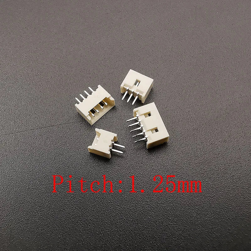 SH 1.0mm / JST 1.25mm / PH 2.0mm / XH 2.54mm Pitch Male Pin Header Housing Connector 2/3/4/5 Pin Plug Shell Terminal Connector