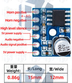 1~5PCS EGBO 5V 5128 Amplifier Board 5W Class D Digital Amplifier Board Mono Audio Module
