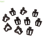 【LS】【EL】10Pcs Network Cable Crystal Head Buckle Replaceable RJ45 Plug Protective Cover Latch For RJ45 Cable Repaire Parts