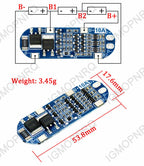 3S 6A 8A 10A 20A 25A 30A 40A 60A Li-ion Lithium Battery 18650 Charger PCB BMS Protection Board For Drill Motor Lipo Cell Module