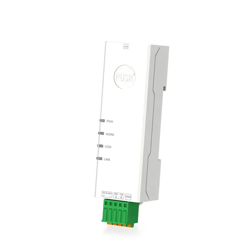 PUSR Din Rail RS485 RS232 to Ethernet Converter Serial Server MQTT/HTTP Modbus RTU to TCP Gateway Edge Computing USR-DR132/134