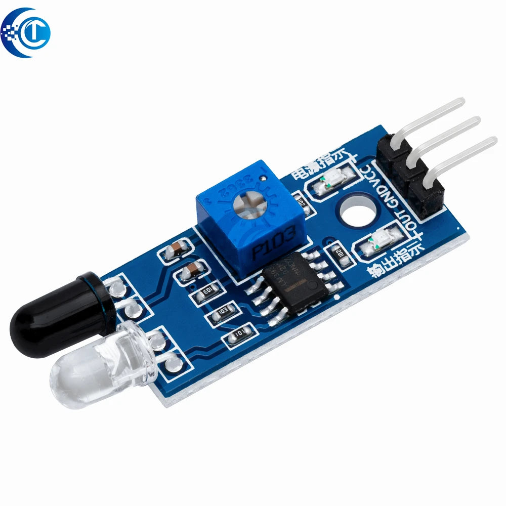 1PCS   IR Infrared Obstacle Avoidance Sensor Module for Arduino Smart Car Robot 3-wire Reflective Photoelectric New