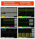 Hantek DSO2C10 DSO2C15 DSO2D10 DSO2D15 2CH Oscilloscope 100/150MHz 1GSa/s 8Mpts FFT UART I2C SPI CAN LIN 25MHz AWG D Models