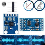 GY-61 ADXL335 / ADXL345 Triaxial Accelerometer Module Set, Analog  Digital Vibration Sensor Kit for Arduino