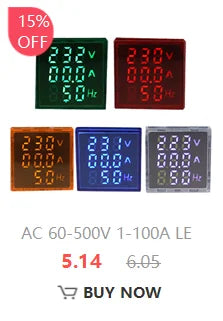 AD16-16SM 16mm buzzer 12V 24V 110V 220V 380V Flash Signal Light Red LED Active Buzzer Beep Alarm Indicator Red Green Yellow
