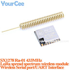 10pcs/1pc SX1276 LoRa Ra-01H 868MHz SX1278 Ra-01 433M SX1276 Ra-01H Spread Spectrum Wifi Wireless Communication Module
