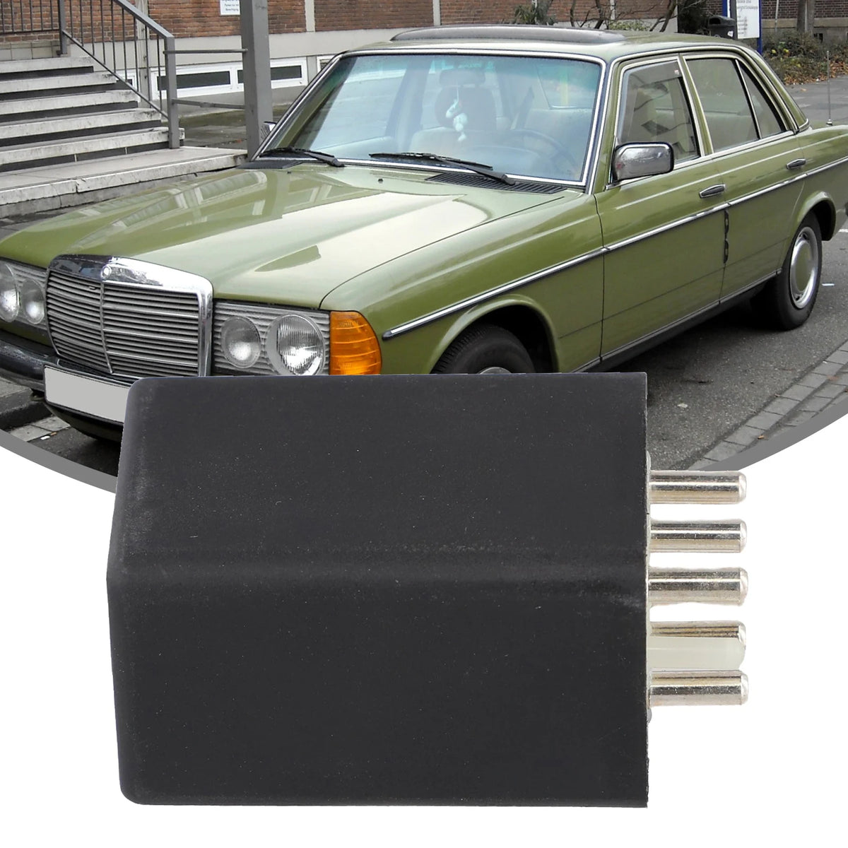 Fuel Pump Relay Compatible with For Mercedes For Benz W123 Models 280E 280CE 280SE OEM 0015450705 Essential Auto Parts