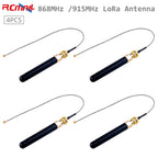 4PCS 868MHz 915MHz LoRa Antenna U.FL/I-PX to SMA Connector Antenna for Lora Board IOT Lora32u4 II Wifi Lora32 Lora Module