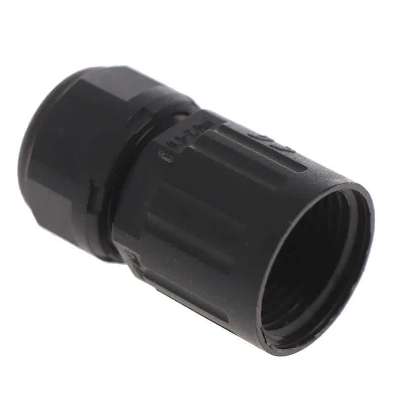 2 Pin 3 Pin Outdoor Plug Socket Straight Quick Screw Connection IP68 Industrial Electrical Waterproof Wire Cable Connector