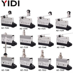 YIDI Waterproof Micro Limit Switch 10A 250V Roller Lever Arm AZ-7312 AZ-7311 AZ-7121 Horizontal Type