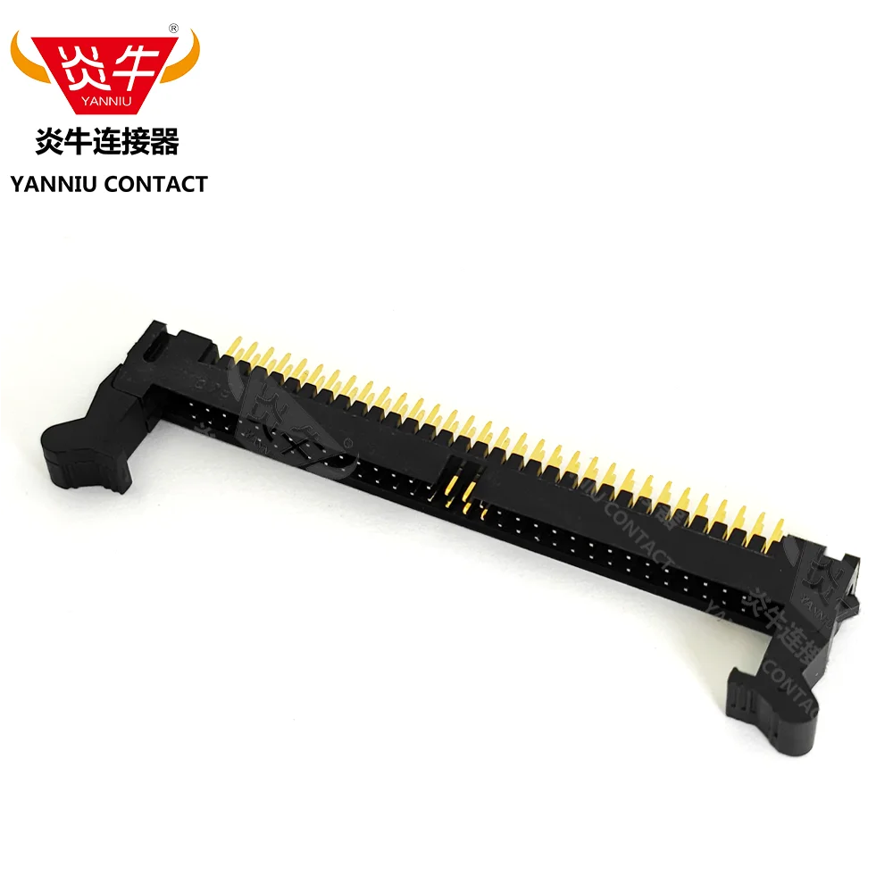50Pcs DC2  6p-64P 2.0mm PITCH IDC SOCKET CONNECTORS ISP JTAG HEADER   YANNIU  High Temperature Resistance  Electroplate Gild 3Au