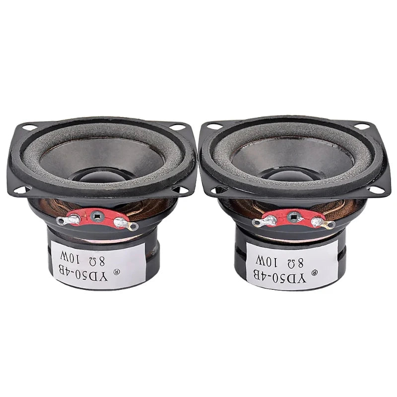SOTAMIA 2Pcs 2 Inch Portable Audio Speaker 4 8 Ohm 10W Mini Full Range Loudspeaker DIY Multimedia Music Speaker Home Theater