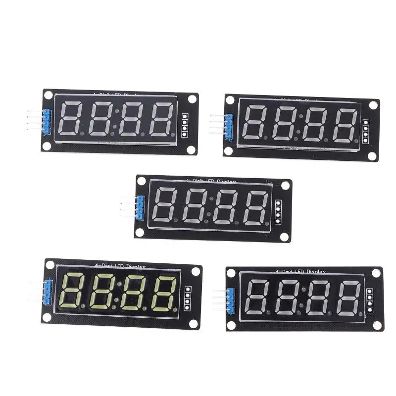 Y-1 Piece 0.56" 4-Digit LED Display Module TM1637 7-Segment Digital Tube for Arduino Electronic Clock Display Board
