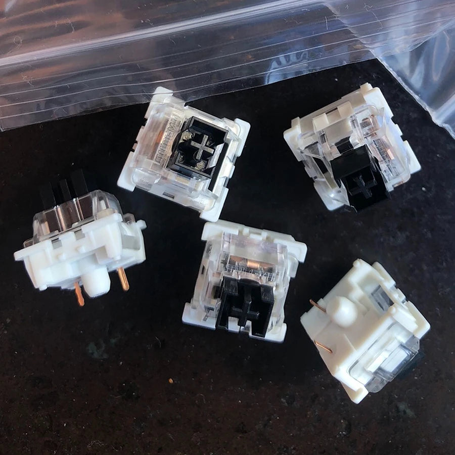 70/30/30pcs Dustproof Switch For Mechanical Keyboard Shaft Switch Gamer Keyboard Axis Clicky Linear Tactile Silent Switches