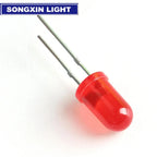 SAMIROB 50PCS LED Diode 5MM Blue Green Orange Red White Yellow F5 Led Light Emitting Consumer Electronics