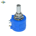 3590S Multiturn Potentiometer 500 1K 2K 5K 10K 20K 50K 100K Ohm Wirewound Potentiometer Adjustable Resistor 3590 102 202 502 103