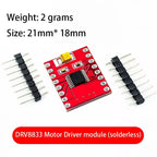 TB6612 DRV8833 Dual Motor Driver 1A TB6612FNG for Arduino Microcontroller Better than L298N