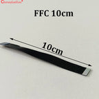 1PC Ribbon Flat FPV HDMI-Compatible Connector Flexible Cable Raspberry Pi 4 Micro HDTV To HD/Mini HD Female 90 Degree FFC 20pin