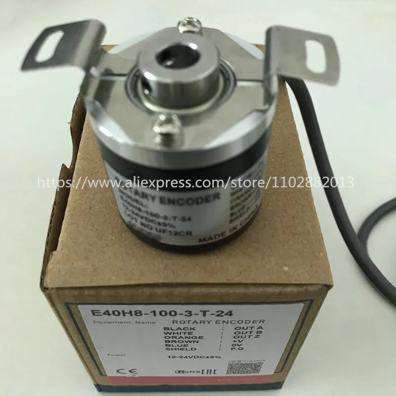 Hollow Shaft encoder E40H8-2000-3-T-24 40H8-1024-3-T-24-HB10-H12-360-600-1000-6-L-5 N NEW