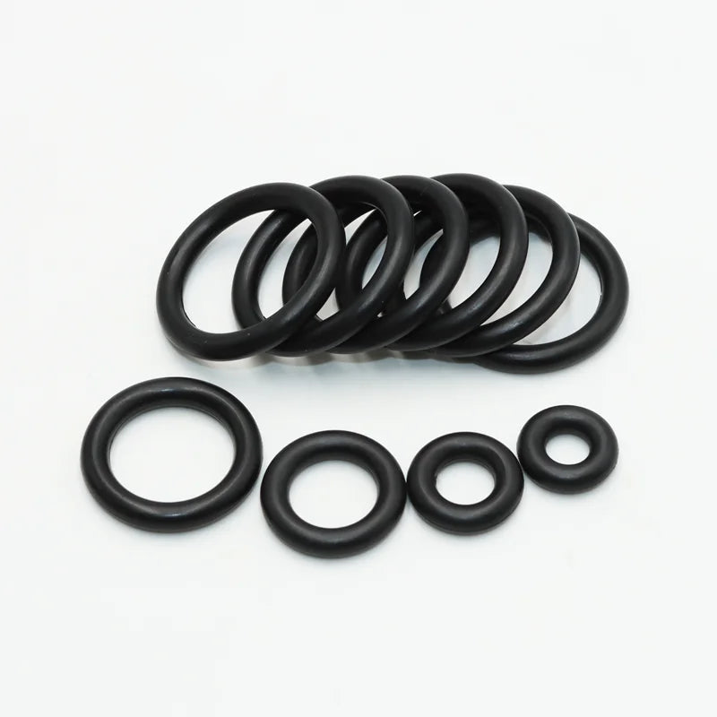 100/50Pcs Rubber O Ring CS 1/1.5/2.0/2.4/3.1/4.0 Sealing Washer NBR O-ring Plumbing Gaskets Oil Resistant High Temperature Oring
