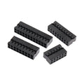 20/50pcs 2.0mm Pitch Double Row Dupont Connector Housing, 2x2P-2x8P Plastic Shell Wire to Board Header