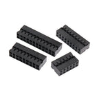 20/50pcs 2.0mm Pitch Double Row Dupont Connector Housing, 2x2P-2x8P Plastic Shell Wire to Board Header