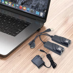 USB Ethernet Extender Connections Up To 100m USB 2.0 Network Cable Extender To RJ45 Plug and Play for Camera Mouse Keyboard