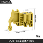 UK 2.5 Terminal Block UK2.5B Screw Connection Connect Strip 2.5B/3N/5N/6N/10N  2.5mm² Cable Electrical Din Rail Wire Connector