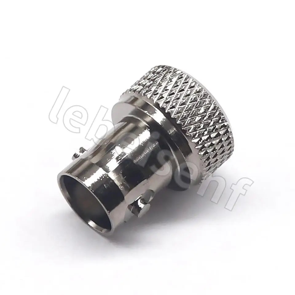1pcs Radio Frequency Adapter BNC (Q9) Female to SMA Male Adapter BNC/SMA-KJ Disc Nickel Plated