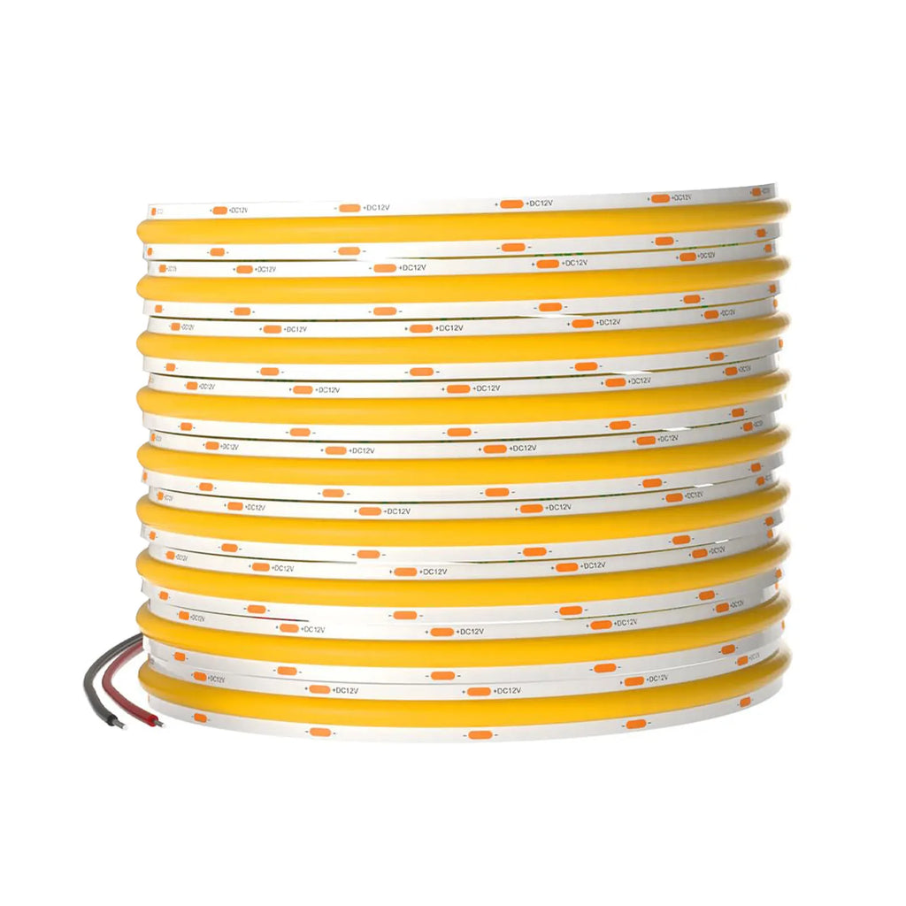 COB LED Strip Light 12V 24V 320LEDs/Chips/M High Density Linear Red Green Blue Warm Nature Cool White Lighting Flexible LED Tape