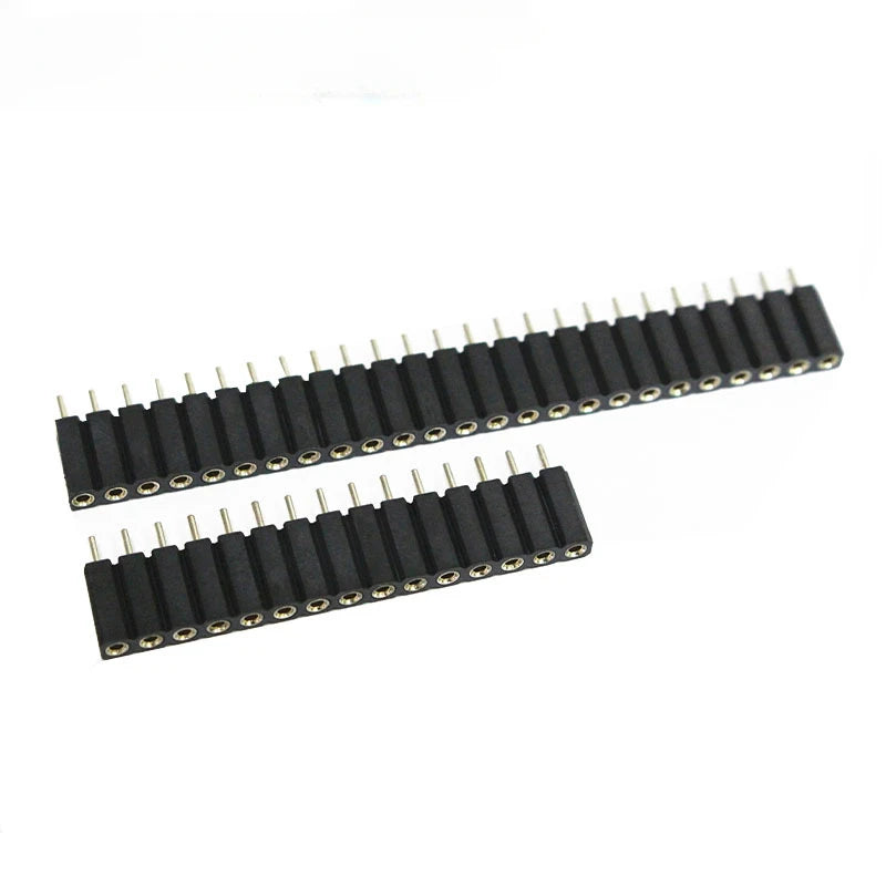 2.54mm PH7 Extra Plastic Height 2P 4P 8P 10P 20P  40P Round Single Row PCB IC Crystal Transistor Socket Hole Female Header