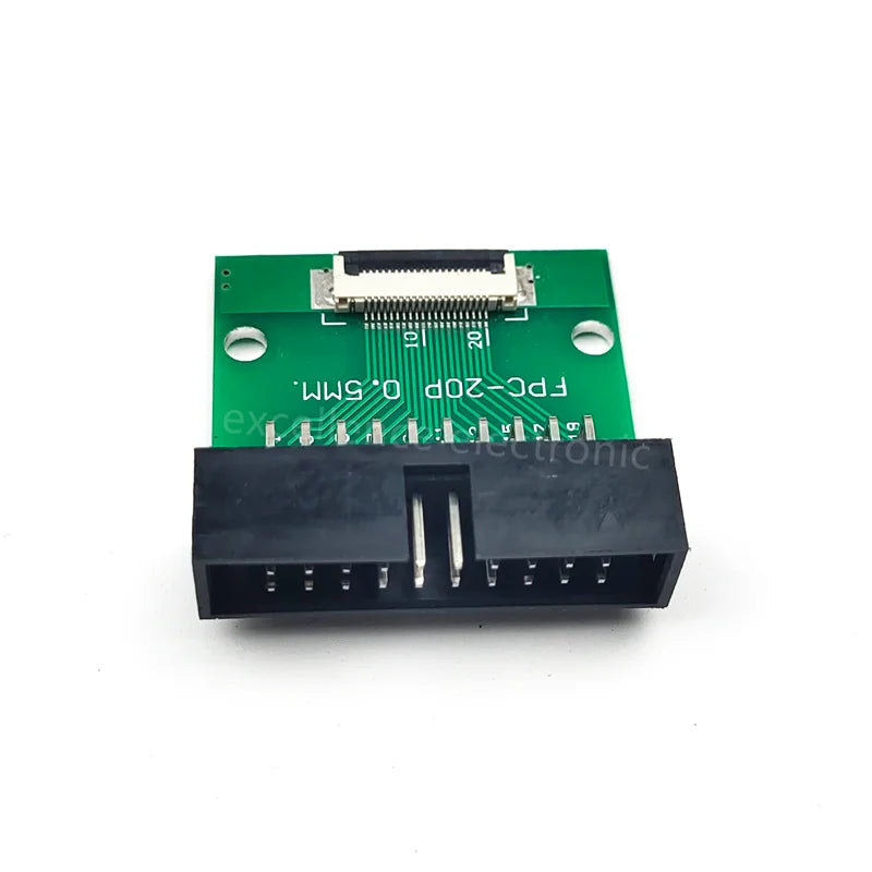 1/2/5Pcs FPC FFC Adapter Board 0.5mm to DC3 2.54mm Pitch Connector Adapter 6 8 10 12 20 24 30 40 Pin