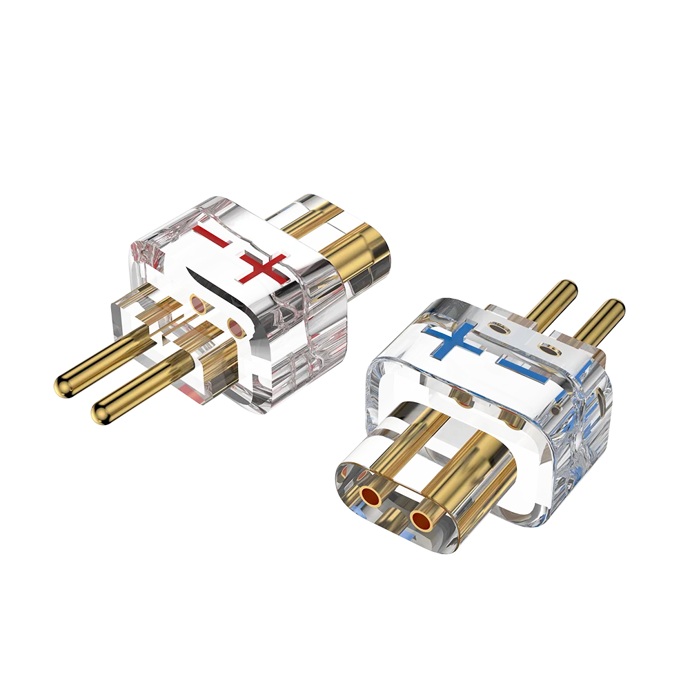 2pcs HIFI QDC Female 0.78 2 Pin Male Earphone Adapter to Earsets for SHUOER CONDUCTOR/SINGER/SOLOIST/EJ07/TAPE PRO/SHOZY