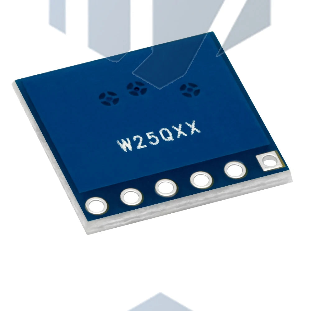 W25Q128FV 128Mbit (16MB) SPI NOR Flash Memory Module - 3.3V BV/FV Package for STM32 Development