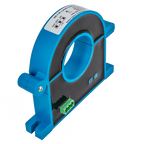 DC 0-100A 500A 100A Current Sensor 50mm 80mm Hole Size Split Hall Effect Current Transmitter Current Transducer DC24V