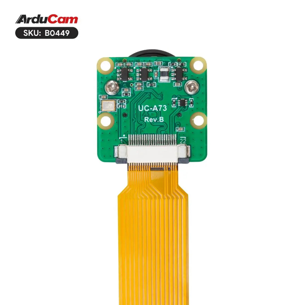 16MP IMX519 Camera Module with M12 Lens, Wide Angle Color Rolling shutter for Raspberry Pi and OpenHD