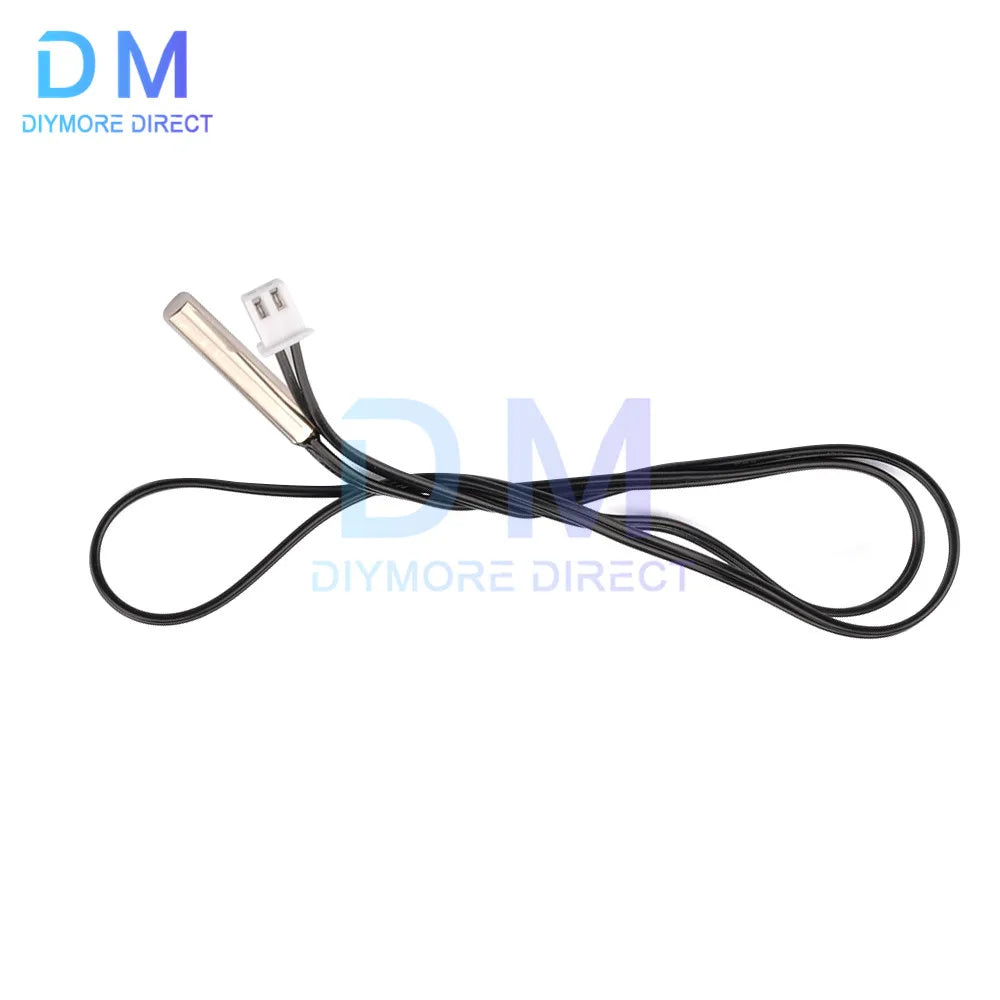 NTC Thermistor Temperature Sensor 3950 1% High Precision Waterproof Probe Wire 10K 1% 3950 0.5M